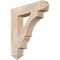 Ekena Millwork Balboa Arts & Crafts Smooth Bracket, Douglas Fir, 5 1/2"W x 28"D x 32"H BKT06X28X32BOA03SDF - alternate 1
